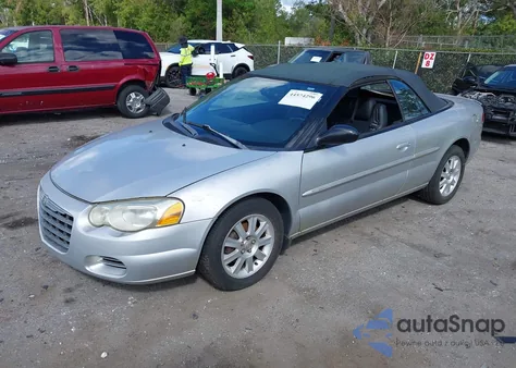 2006 Chrysler Sebring Gtc z USA, uszkodzony, nr VIN 1C3EL75R76N285339